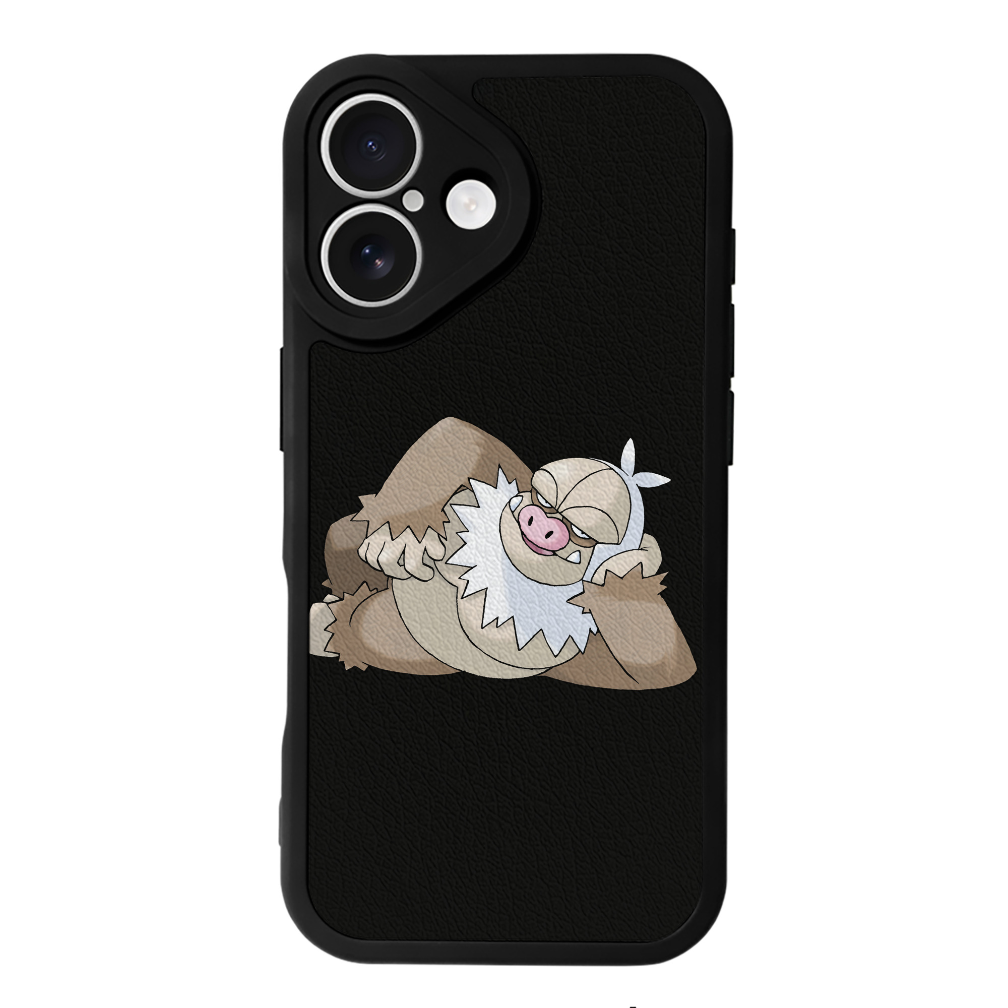 （画像用） ポケットモンスター Pokémon 【iPhone 16シリーズ対応】シリコンスマホケース（レザー調） 材質：シリコン